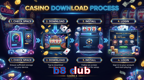Game list for B8 Club download section