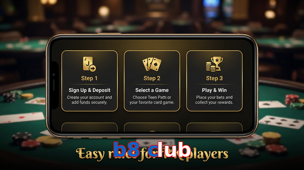 Game list for B8 Club game section