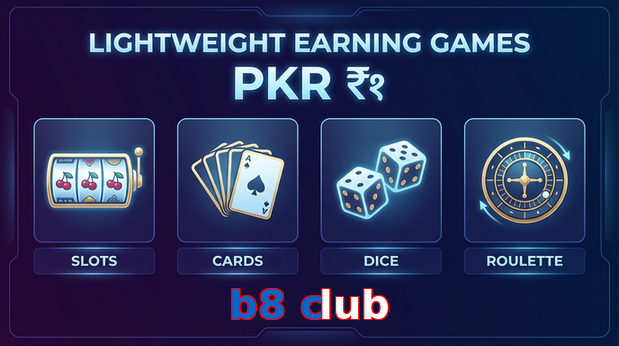Payment and PKR controls in B8 Club