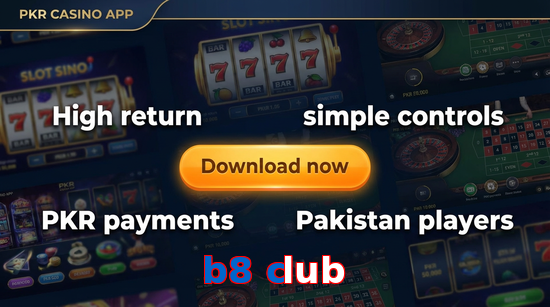 Main screen of B8 Club gamedownload page for PK players