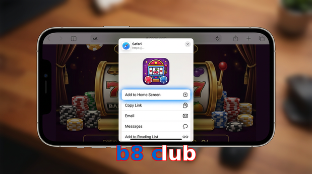 Game list for B8 Club ios section